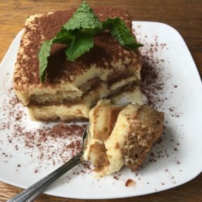 Gluten-free tiramisu from Senza Gluten